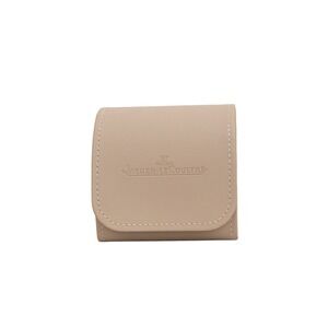 Authentic‎ Jaeger-LeCoultre Watch Beigh Suede Storage & Travel Box
